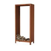 Forno Cooking Stockage de bois - 0.8m x 0.4m x 1.8m BHS