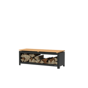 Forno Cooking Stockage de bois - Hr Coating - 1.2m x 0.4m x 0.43m BHG2.2H