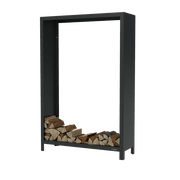 Forno Cooking Stockage de bois - Hr Coating - 1.2m x 0.4m x 1.8m BHG1.1