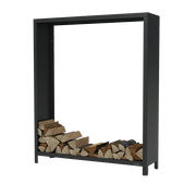 Forno Cooking Stockage de bois - Hr Coating - 1.5m x 0.4m x 1.8m BHG1.2