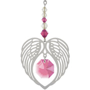 FOUDEBASSIN.COM Ailes d'ange en quartz rose - octobre