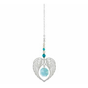 FOUDEBASSIN.COM Ailes d'Ange Zircon Bleu - Décembre