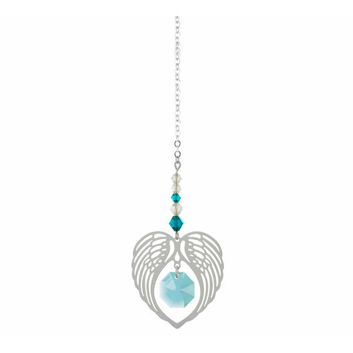 FOUDEBASSIN.COM Ailes d'Ange Zircon Bleu - Décembre