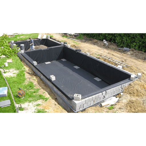 Bâche prédécoupée 5X6m 30m² pour bassins et etang en PVC 1mm - Le