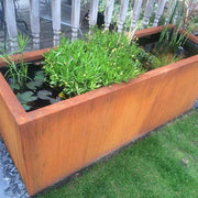 Foudebassin.com Bassins préformés Bassin en acier corten 300 x 100 x 60CM VC6