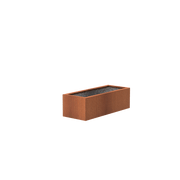 Foudebassin.com Bassins préformés Bassin en corten seul Bassin en acier corten 200 x 800 x 60CM VC9