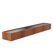 Foudebassin.com Bassins préformés Bassin en corten seul Bassin en acier corten 600 x 100 x 60CM VC1