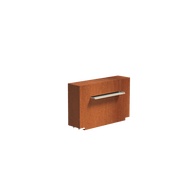 Foudebassin.com Bassins préformés Bassin + Lame d'eau (100x25x60CM) 60CM avec pompe Bassin en acier corten 300 x 100 x 60CM VC6+VCM1.6.600