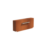 Foudebassin.com Bassins préformés Bassin + Lame d'eau (150x25x60CM) 60CM avec pompe Bassin en acier corten 300 x 150 x 40CM VC5.1+VCM1.4.600