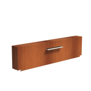 Foudebassin.com Bassins préformés Bassin + Lame d'eau (250x25x60CM) 60CM avec pompe Bassin en acier corten 250 x 1200 x 40CM VC8.1+VCM1.2.600