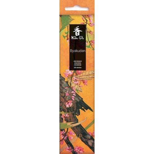 FOUDEBASSIN.COM Boîte de 20 bâtons d'encens japonais - Koh Do - Byakudan (santal blanc)