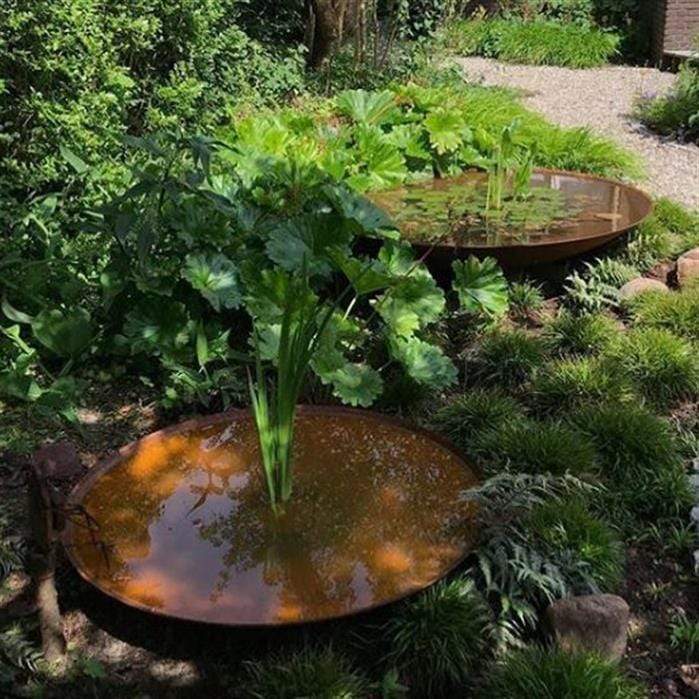 Foudebassin.com Bols d'eau Bol d'eau en acier corten 200 x 31CM WNS6