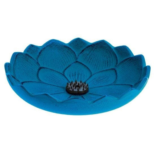 FOUDEBASSIN.COM Brûle-parfums Iwachu Fleur de lotus bleu