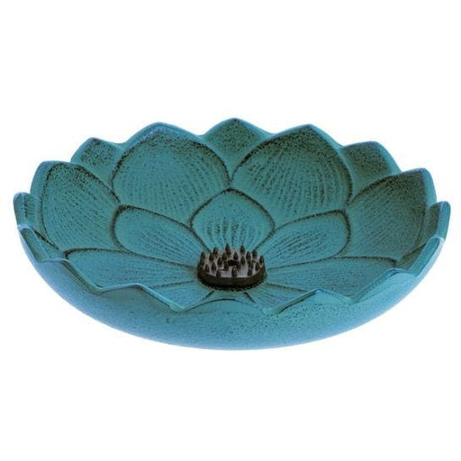 FOUDEBASSIN.COM Brûle-parfums Iwachu Fleur de lotus bleu clair