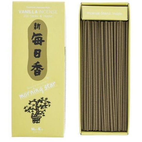 FOUDEBASSIN.COM Encens Nippon Koddo - Morning Star Vanille - 200 bâtons