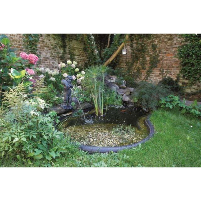 FOUDEBASSIN.COM UBBINK IRIS SII - bassin préformé - HDPE, surface 1,09 m², profondeur max 45 cm, volume d'eau 240 l - H45 x 135 x 90 cm 8711465310161 1311016