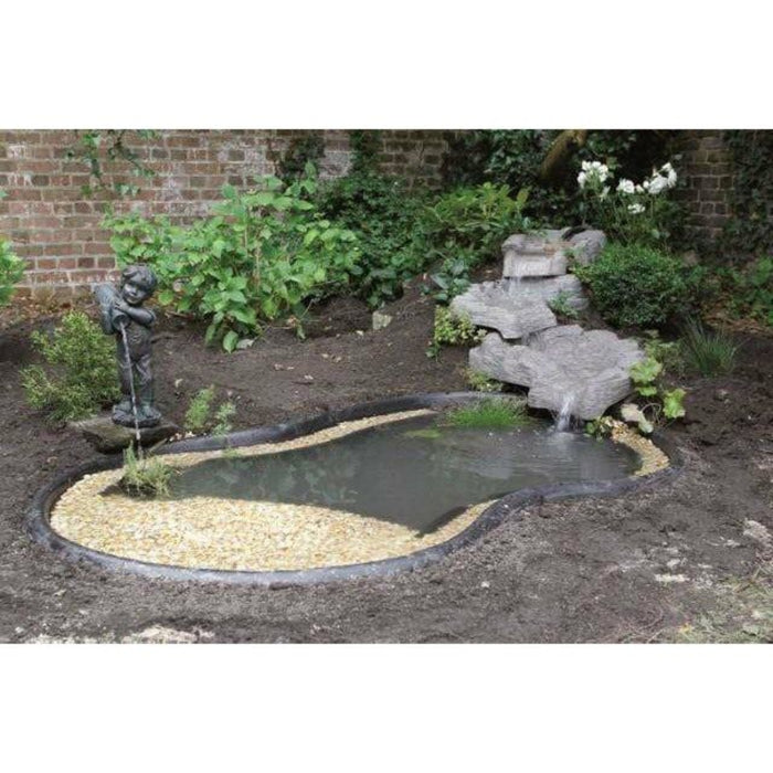 FOUDEBASSIN.COM UBBINK LOBELIA SII - bassin préformé - HDPE, surface 1,90 m², profondeur max 50 cm, volume d'eau 500 l - H50 x 200 x 120 cm 8711465110600 1311060