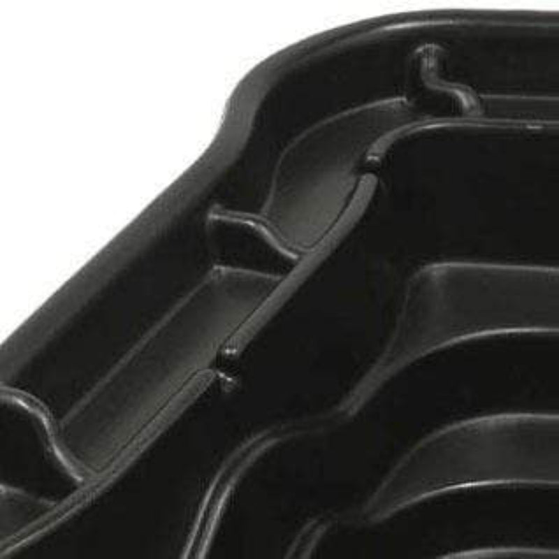 FOUDEBASSIN.COM UBBINK OCEAN I - bassin préformé - HDPE, surface 3,83 m², profondeur max 70 cm, volume d'eau 1500 l - H70 x 230 x 200 cm 8711465110389 1311038