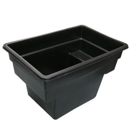 FOUDEBASSIN.COM UBBINK QUADRA C1 - bassin préformé - HDPE, surface 0,92 m², profondeur max 70 cm, volume d'eau 520 l - H70 x 78 x 118 cm 8711465110013 1311001