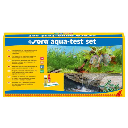 Foudebassin.com Qualité d'eau Sera Aqua-Test Set Complet d'Analyse d'eau pour étang / aquarium 4001942040006 4000