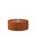Foudebassin.com Tables d'eau Table d'eau rond en acier corten 100 x 40CM - Avec 1 fontaines + LED CBR6