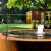 Foudebassin.com Tables d'eau Table d'eau rond en acier corten 100 x 75CM - Avec 1 fontaines + LED CBR3