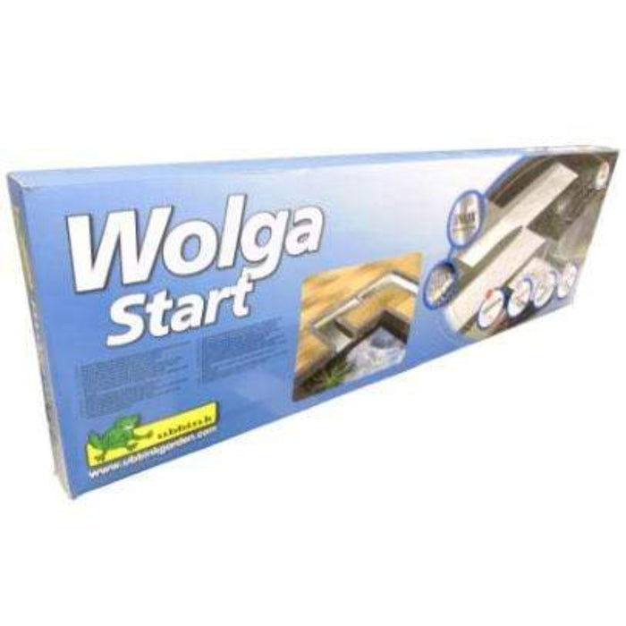 FOUDEBASSIN.COM UBBINK WOLGA, Start - cours d'eau avec raccordement 1", Inox 304 - H4 x 30 x 98 cm 8711465120135 1312013