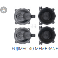 Fujimac Pieces détachées A. FUJIMAC 40 MEMBRANE/SOUPAPE Pièces détachées pour pompe à air FujiMac 40 N7010590