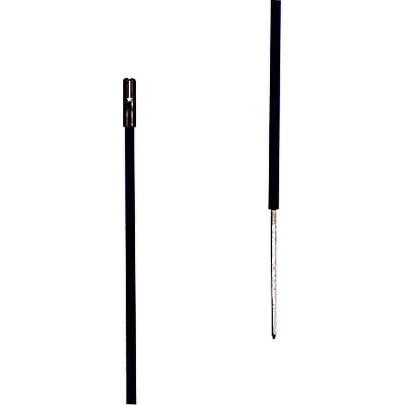 Gallagher Solutions anti-hérons Piquet PVC noir 0,50m + 0,20m pointe (10 pcs) 024407