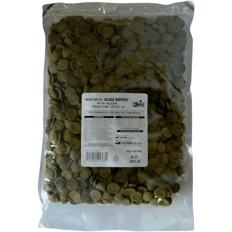 Hikari Nourriture Hikari Algae Wafers - 1kg - Nourriture pour poissons tropicaux 0042055213660 A3020350