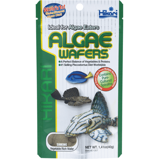 Hikari Nourriture Hikari Algae Wafers - 40g - Nourriture pour poissons tropicaux 0042055213073 A3020340