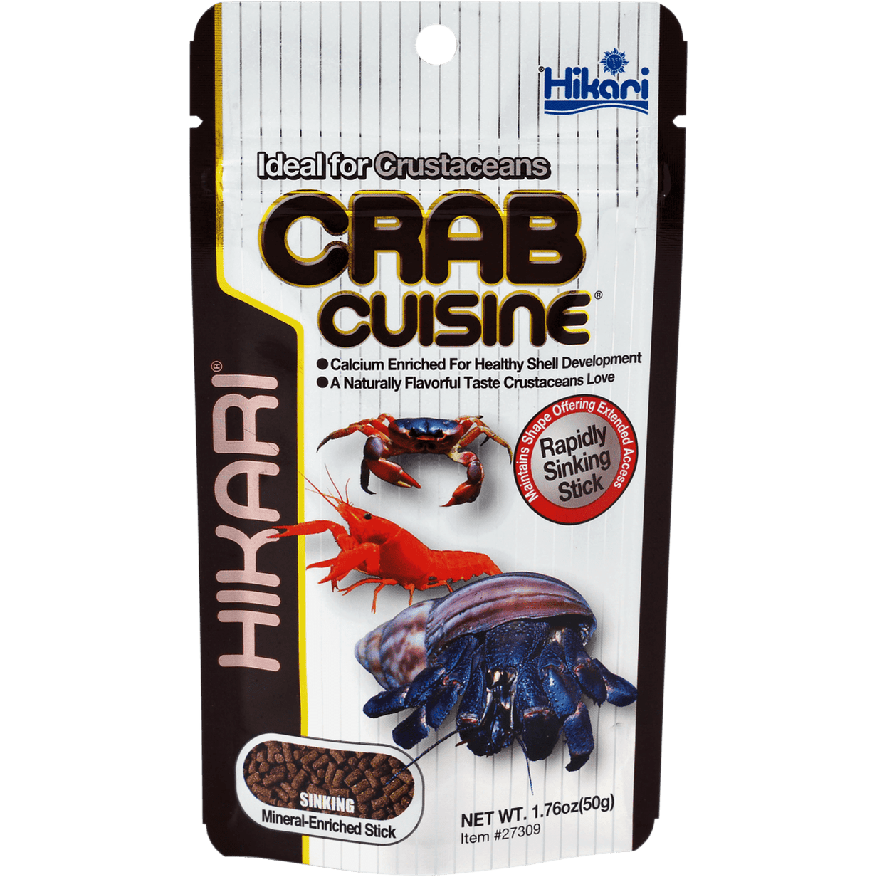Hikari Crab Cuisine 50g Nourriture pour Crabe — — free download