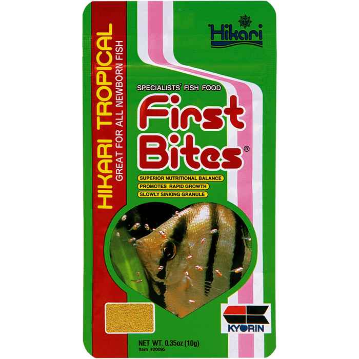 Hikari Nourriture Hikari First Bites - 10g - Nourriture pour jeunes poissons 0042055200950 A3020470