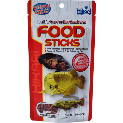 Hikari Nourriture Hikari Food Sticks - 57g - Nourriture pour poissons carnivores 0042055217118 A3020491