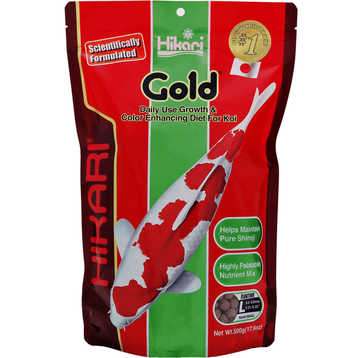 Hikari Nourriture Hikari Gold - Large 500gr - Aliment quotidien améliorant couleur et croissance 42055024426 03020136