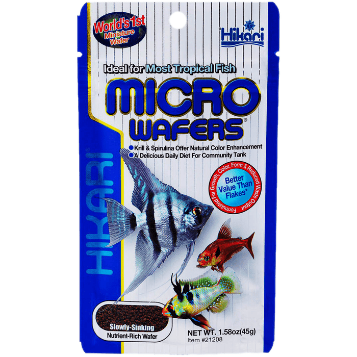 Hikari Nourriture Hikari Micro Wafer - 45gr - Nourriture pour poissons tropicaux 0042055212021 A3020400