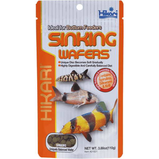 Hikari Nourriture Hikari Sinking Wafers - 110g - Nourriture pour poissons tropicaux 0042055215213 A3020365