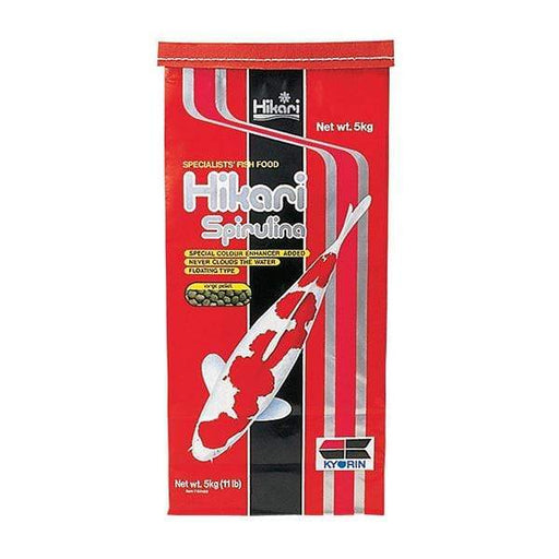 Hikari Nourriture HIKARI SPIRULINA LARGE 5 KG - Améliore les couleurs de vos carpes koïs 4971618074829 3020240