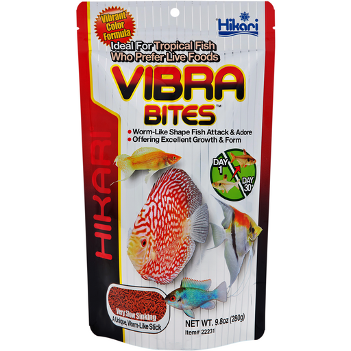 Hikari Nourriture Hikari Tropical Vibra Bites - 280g - Nourriture pour poissons tropicaux 0042055222310 A3020730