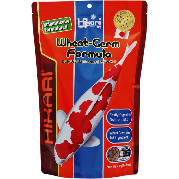 Hikari Nourriture Hikari Wheat-Germ - Medium 500gr - Facile à digérer, même en hiver ! 0042055063425 03020186