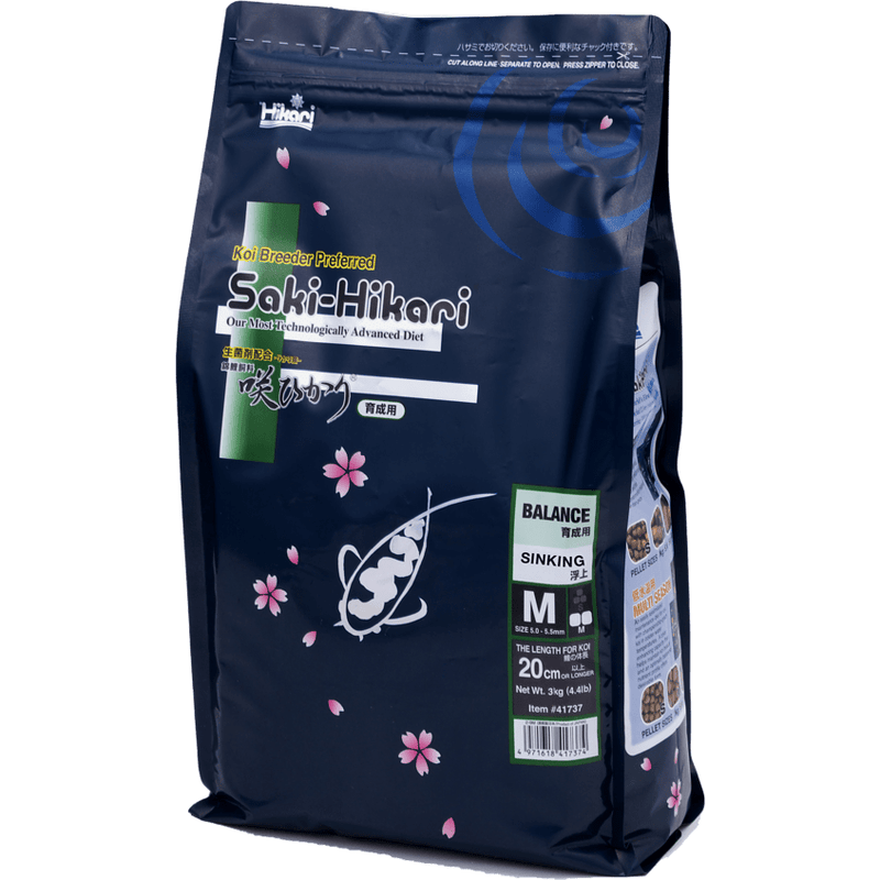 Hikari Nourriture Saki-Hikari Balance Coulante - Medium 3kg - Aliment quotidien professionnel 4971618417732 03021052
