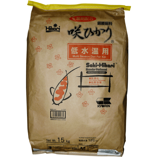 Hikari Nourriture Saki-Hikari Multi Season - Large 15kg - Aliment quotidien professionnel pour basses températures N3021195