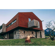 Hofats CUBE Brasero rouille