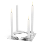 Hofats SQUARE CANDLE Ensemble de Bougeoirs (4Pcs)