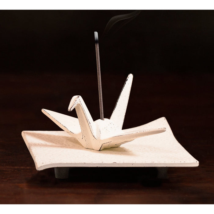 Iwachu Brûle-parfum Iwachu Orizuru Blanc 8435131215818 INC29523WT