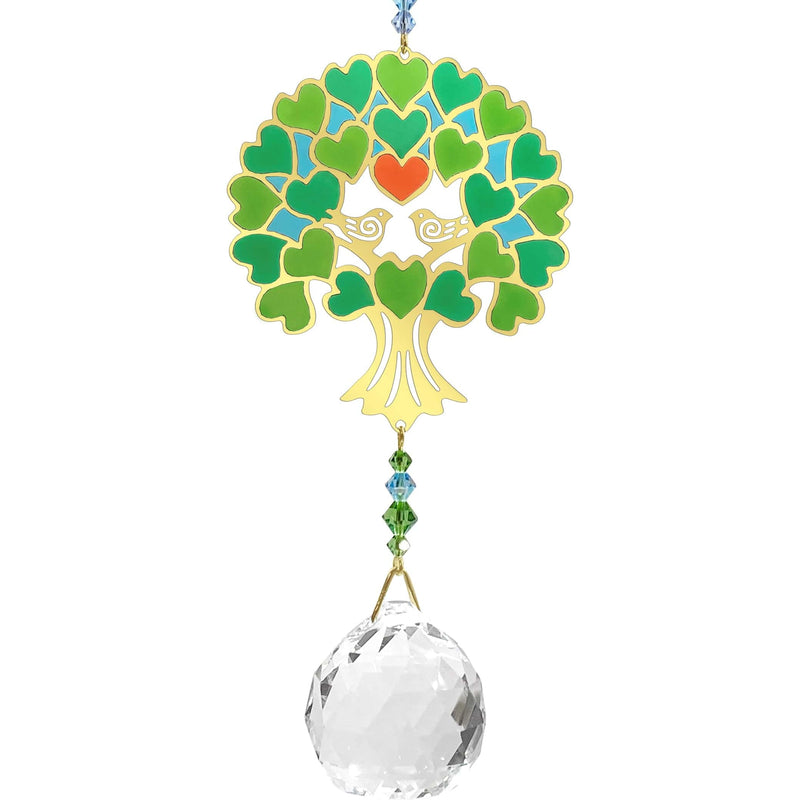 Iwachu Cristal Feng Shui Árbol de la Vida Verde CR67
