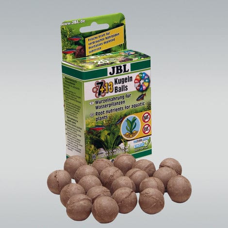 JBL Produits pour aquarium JBL Les 7 boulettes + 13 - Fertilisant racinaire pour aquarium d'eau douce (20 boules) 4014162014962 2011181