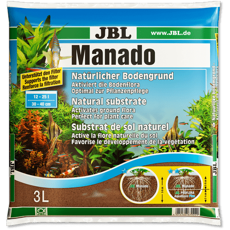 JBL Manado 3l - Substrat pour aquarium —