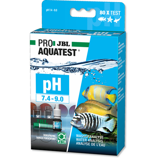 JBL Analyse d'eau JBL Pro Aquatest pH 7.4-9.0 - Acidité - Test à gouttes pour bassins et aquariums 4014162241054 2410500