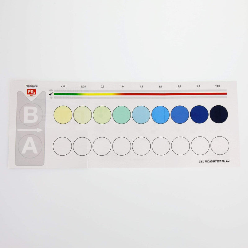 JBL Analyse d'eau JBL Pro Aquatest PO4 - Phosphates - Test à gouttes pour bassins 4014162240767 2407600